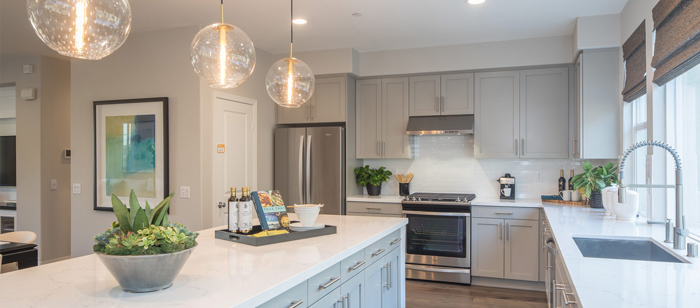 New Construction Homes for Sale Near Me - Kitchen Island with Lighting