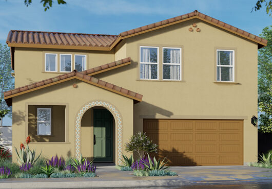 Blossom Walk Rendering_New homes in Compton