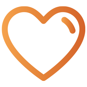 Healthy Vibes Heart Icon