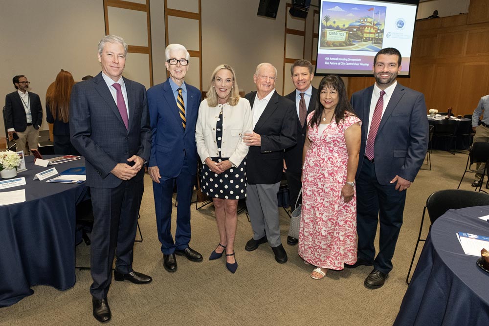 Olson Homes leadership and California housing officials gather at the 2026 Housing Symposium.